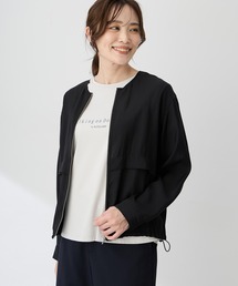 A/C DESIGN BY ALPHA CUBIC（エーシーデザインバイアルファキュービック）の「シアージップアップブルゾン（ブルゾン）」