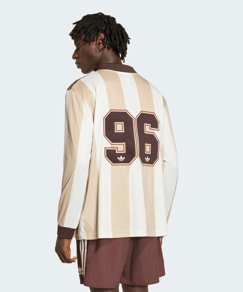 adidas（アディダス）の「adidas/ Britcore Jersey / KS615，HZ3787，KV6875 秋服 冬服（Tシャツ/カットソー・メンズ・ブルー/ベージュ・M/XL/L）」の3枚目の写真