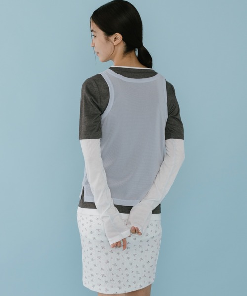 duei(デュイ)の「レイヤードロングスリーブトップス / セットアイテム(Tシャツ/カットソー・レディース・ブラウン/ブルー・FREE)」の16枚目の写真