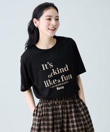 シアーネップロゴＴシャツ