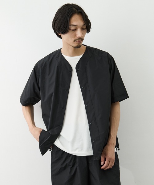 marka(マーカ)の「【MARKAWARE/marka/マーカ】BASEBALL SHIRT(シャツ/ブラウス・メンズ・ブラック/ダークグレー・1/2)」の1枚目の写真