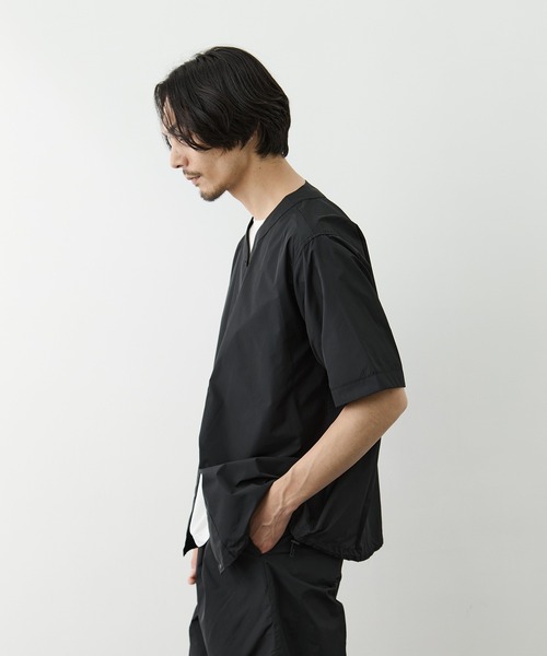 marka(マーカ)の「【MARKAWARE/marka/マーカ】BASEBALL SHIRT(シャツ/ブラウス・メンズ・ブラック/ダークグレー・1/2)」の4枚目の写真