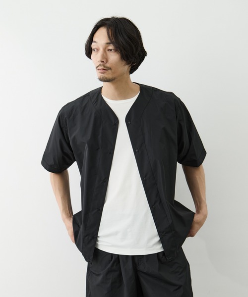 marka(マーカ)の「【MARKAWARE/marka/マーカ】BASEBALL SHIRT(シャツ/ブラウス・メンズ・ブラック/ダークグレー・1/2)」の3枚目の写真