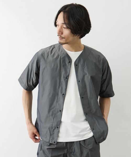 marka(マーカ)の「【MARKAWARE/marka/マーカ】BASEBALL SHIRT(シャツ/ブラウス・メンズ・ブラック/ダークグレー・1/2)」の9枚目の写真