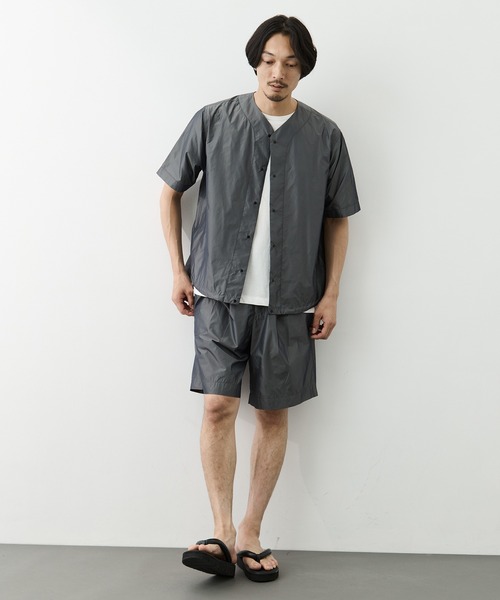 marka(マーカ)の「【MARKAWARE/marka/マーカ】BASEBALL SHIRT(シャツ/ブラウス・メンズ・ブラック/ダークグレー・1/2)」の12枚目の写真