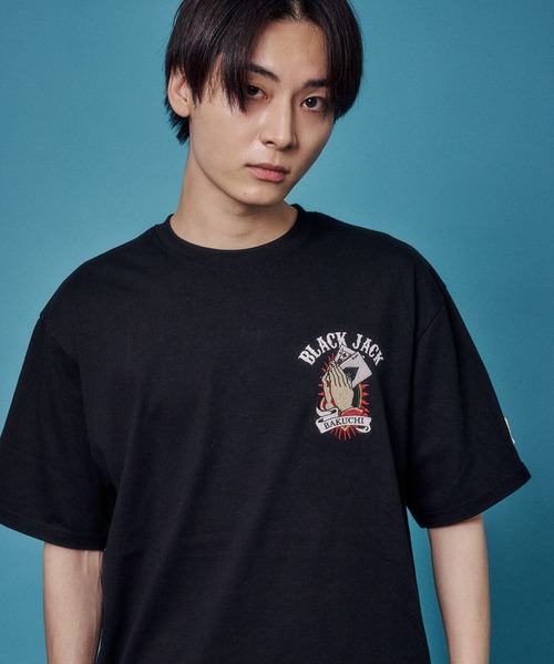 JACKROSE(ジャックローズ)の「BAKUCHI ジャックポット マリア TEE(Tシャツ/カットソー・メンズ・ホワイト/ブラック・M/XL/L)」の22枚目の写真