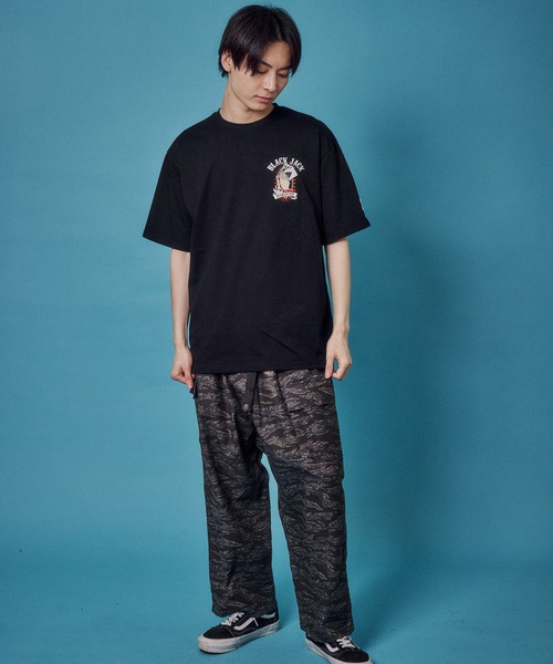 JACKROSE(ジャックローズ)の「BAKUCHI ジャックポット マリア TEE(Tシャツ/カットソー・メンズ・ホワイト/ブラック・M/XL/L)」の6枚目の写真