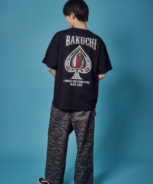 JACKROSE(ジャックローズ)の「BAKUCHI ジャックポット マリア TEE(Tシャツ/カットソー・メンズ・ホワイト/ブラック・M/XL/L)」の10枚目の写真