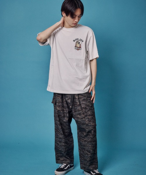 JACKROSE(ジャックローズ)の「BAKUCHI ジャックポット マリア TEE(Tシャツ/カットソー・メンズ・ホワイト/ブラック・M/XL/L)」の15枚目の写真