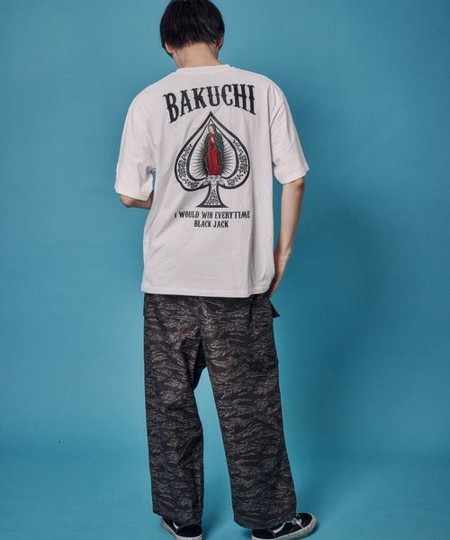 JACKROSE(ジャックローズ)の「BAKUCHI ジャックポット マリア TEE(Tシャツ/カットソー・メンズ・ホワイト/ブラック・M/XL/L)」の20枚目の写真