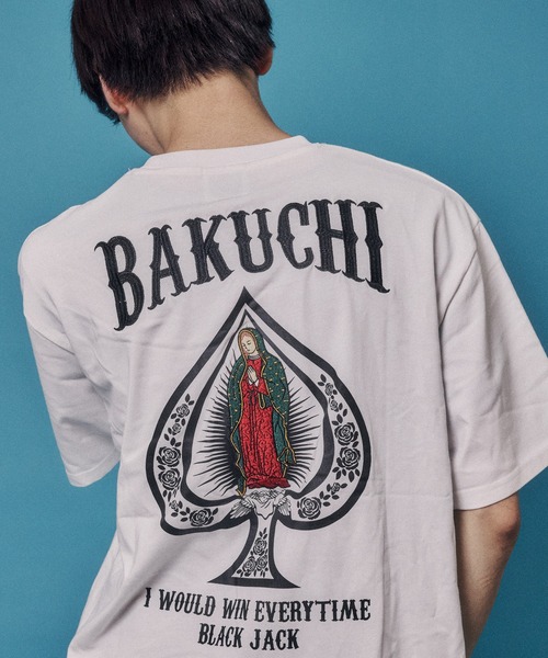 JACKROSE(ジャックローズ)の「BAKUCHI ジャックポット マリア TEE(Tシャツ/カットソー・メンズ・ホワイト/ブラック・M/XL/L)」の17枚目の写真