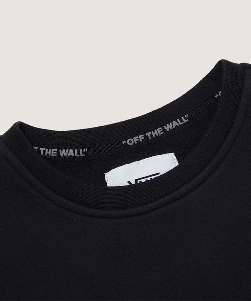 VANS(バンズ)の「コンフィクッシュ フリーストップ / MN COMFYCUSH CREW FL Black VN0A4PODBLK1(スウェット・メンズ・ブラック・LARGE/MEDIUM/SMALL/X-LARGE)」の3枚目の写真