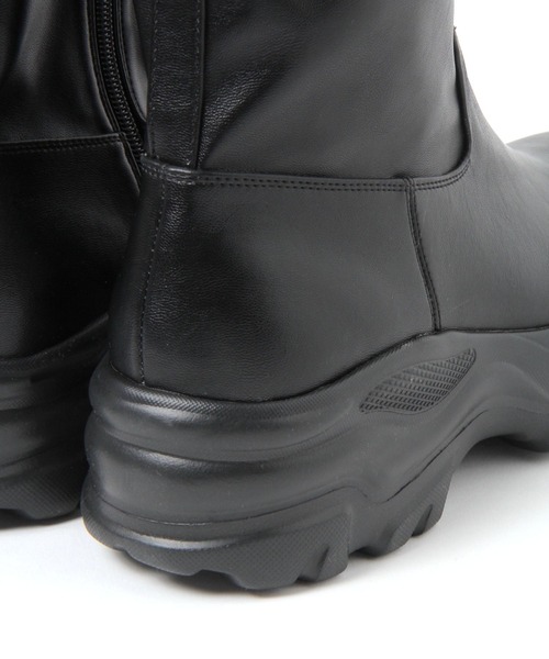 LAKOLE(ラコレ)の「ストレッチスニーカーブーツ / 801976(ブーツ・レディース・チャコール/ブラック・LARGE/MEDIUM/SMALL)」の8枚目の写真