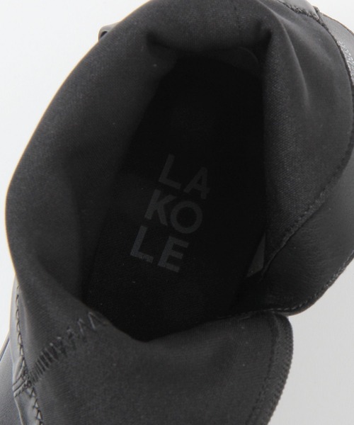 LAKOLE(ラコレ)の「ストレッチスニーカーブーツ / 801976(ブーツ・レディース・チャコール/ブラック・LARGE/MEDIUM/SMALL)」の11枚目の写真