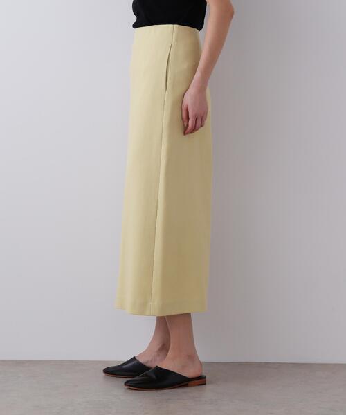 YLEVE(イレーヴ)の「YLEVE / 100/2 GV TWILL DOUBLE WEAVE SKIRT(スカート・レディース・イエロー/ブラック・0/1)」の16枚目の写真