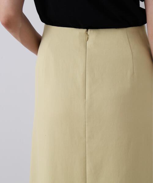 YLEVE(イレーヴ)の「YLEVE / 100/2 GV TWILL DOUBLE WEAVE SKIRT(スカート・レディース・イエロー/ブラック・0/1)」の20枚目の写真