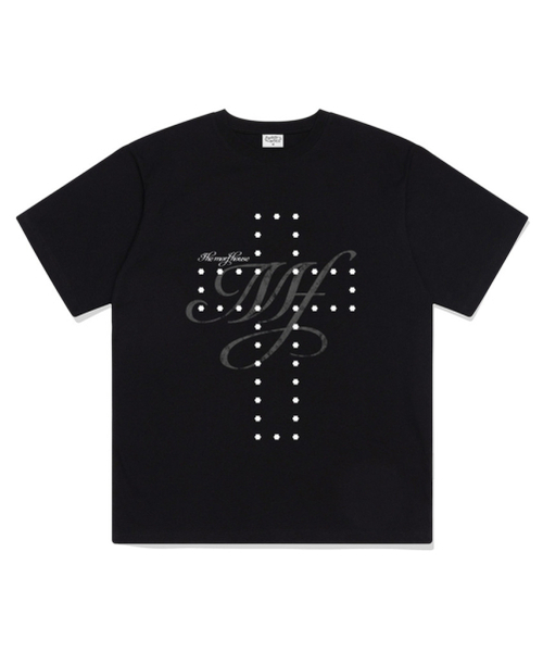 THEMORFHOUSE(ザモーフハウス)の「MORF フラワークロスオーバーフィット半袖Tシャツ ホワイト(Tシャツ/カットソー・レディース・その他・SMALL/MEDIUM/LARGE)」の2枚目の写真