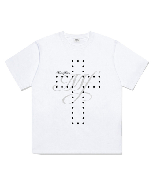 THEMORFHOUSE(ザモーフハウス)の「MORF フラワークロスオーバーフィット半袖Tシャツ ホワイト(Tシャツ/カットソー・レディース・その他・SMALL/MEDIUM/LARGE)」の3枚目の写真