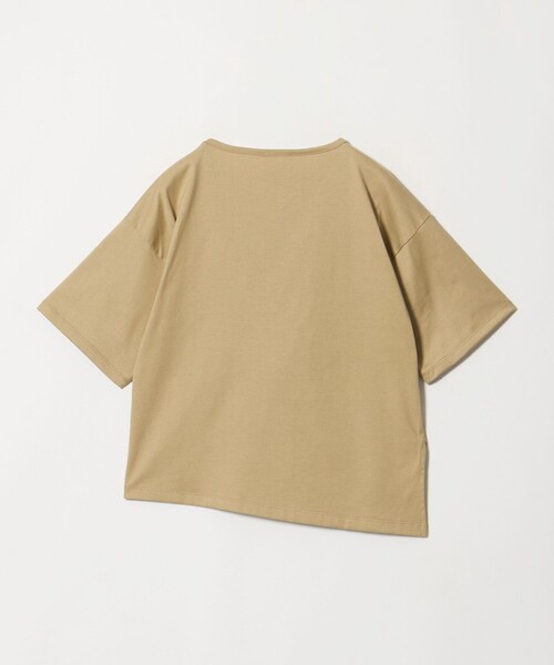 conte(コンテ)の「<conte>イレギュラーヘム クルーネックTシャツ(Tシャツ/カットソー・レディース・ベージュ/ホワイト・FREE)」の10枚目の写真