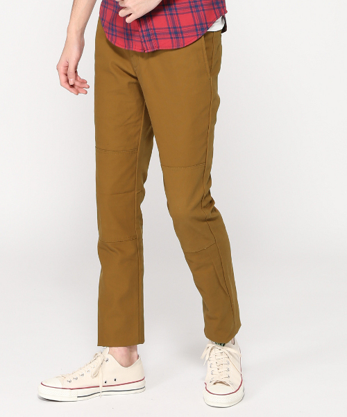 JOURNAL STANDARD（ジャーナルスタンダード）の「Dickies CONSTRUCT /ディッキーズコンストラクト:ダブルニーパンツ#（その他パンツ・メンズ・ブラック/キャメル・30/32）」の2枚目の写真