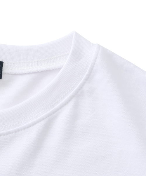 ANALOG MOOD(アナログムード)の「ソフトロールアップ半袖Tシャツ(ホワイト)(Tシャツ/カットソー・レディース・その他・FREE)」の5枚目の写真
