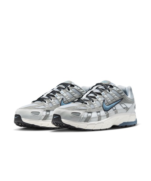 NIKE（ナイキ）の「NIKE/ナイキ P-6000（スニーカー・メンズ・グレー×サックスブルー・28cm/27.5cm/27cm/26.5cm/26cm）」の2枚目の写真