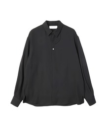 CULLNI（クルニ）の「Double Satin Minimal Chin Tab Long Sleeve Shirt（シャツ/ブラウス）」