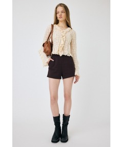 セール】Mini Skirt Layer Capri Pants/ミニスカートレイヤーカプリ