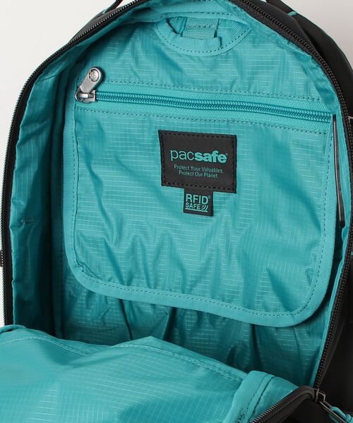 pacsafe（パックセーフ）の「【Pacsafe / パックセーフ】Pacsafe ECO 12L Sling Backpack / エコ スリング バックパック ワンショルダー 防犯機能 サステナブル（バックパック/リュック・メンズ・ブラック・FREE）」の19枚目の写真