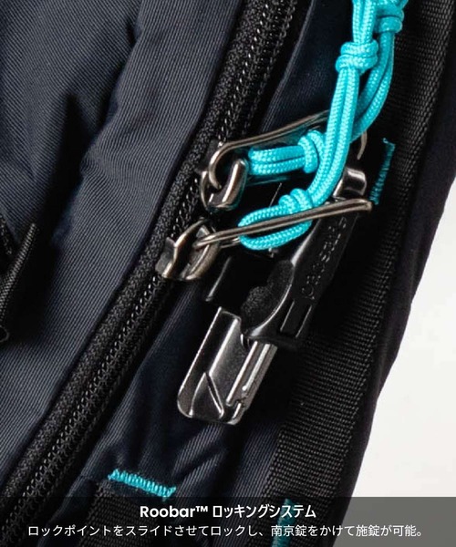 pacsafe（パックセーフ）の「【Pacsafe / パックセーフ】Pacsafe ECO 12L Sling Backpack / エコ スリング バックパック ワンショルダー 防犯機能 サステナブル（バックパック/リュック・メンズ・ブラック・FREE）」の8枚目の写真