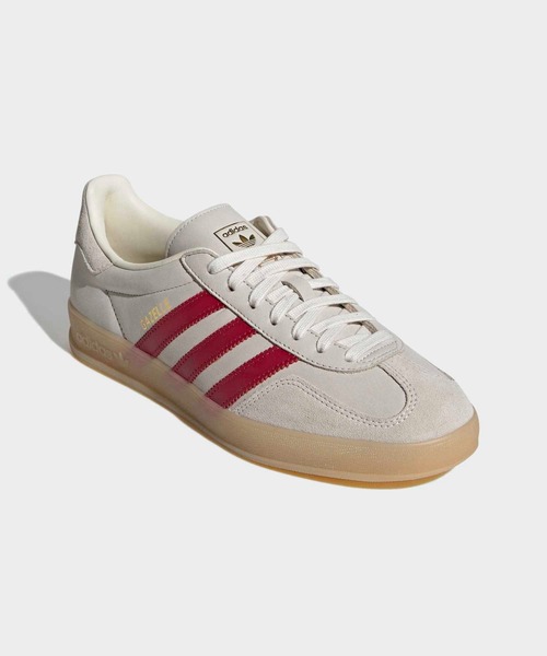 adidas(アディダス)の「ガゼル インドア / GAZELLE INDOOR / アディダスオリジナルス adidas Originals(スニーカー・メンズ・ベージュ系その他・28.5cm/29.0cm/25.0cm/28.0cm/25.5cm/27.5cm/27.0cm/26.5cm/26.0cm/24.5cm/24.0cm/23.5cm/23.0cm/22.5cm/22.0cm)」の4枚目の写真
