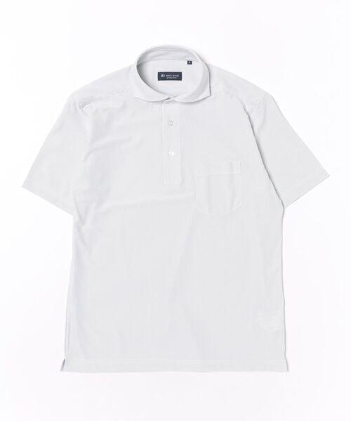 TOKYO SHIRTS(トウキョウシャツ)の「ビズポロ ポロシャツ コンフォートドライ 半袖 メンズ(ポロシャツ・メンズ・ブルー・LL/XL/L/S/M)」の7枚目の写真
