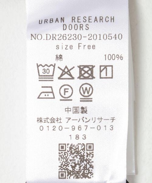 URBAN RESEARCH DOORS(アーバンリサーチドアーズ)の「2WAYスカラップバインダータンク(タンクトップ・レディース・ブラック/ライトカーキ/オフホワイト・FREE)」の17枚目の写真