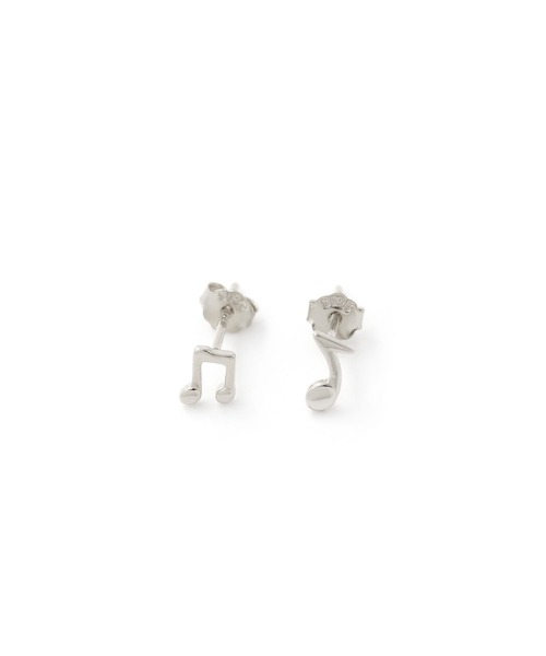 colleca la（コレカラ）の「[silver925]ミニ音符モチーフ スタッドピアス〈金属アレルギー対応〉（ピアス（両耳用）・レディース・シルバー/ゴールド・FREE）」の13枚目の写真