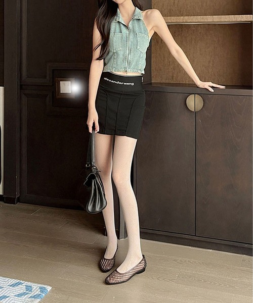 LA VORAGINE(ラ ヴォラジネ)の「透かし編みジェリーシューズ/jelly flat shoes(サンダル・レディース・Black/A/BROWN・24cm/23cm/23.5cm)」の15枚目の写真