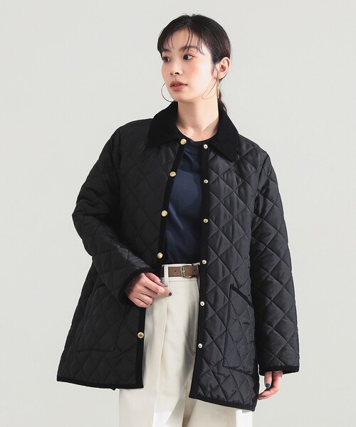 Traditional Weatherwear / WAVERLY Aライン ミドル ジャケット