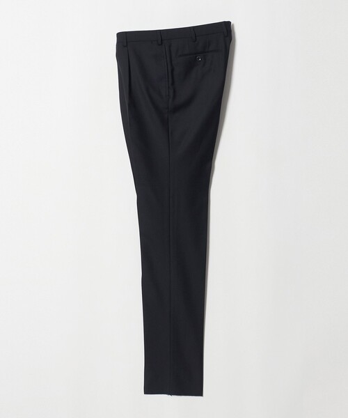UNITED ARROWS（ユナイテッドアローズ）の「サージ クリース テーパード 1プリーツ スラックス（スラックス・メンズ・ネイビー/グレー系・48/46/44/50）」の11枚目の写真