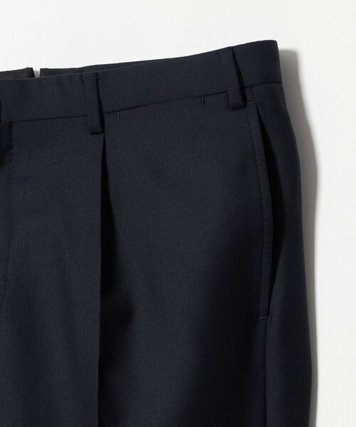 UNITED ARROWS（ユナイテッドアローズ）の「サージ クリース テーパード 1プリーツ スラックス（スラックス・メンズ・ネイビー/グレー系・48/46/44/50）」の15枚目の写真