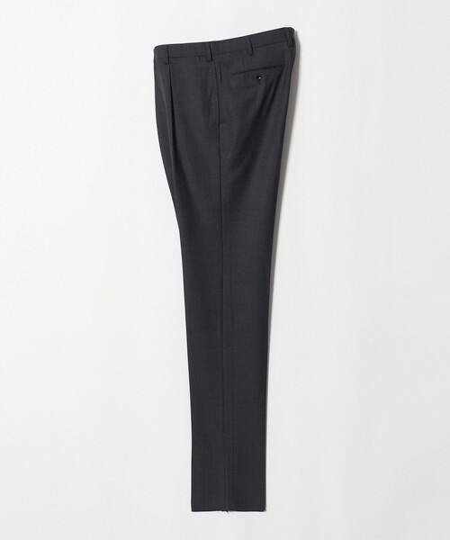 UNITED ARROWS（ユナイテッドアローズ）の「サージ クリース テーパード 1プリーツ スラックス（スラックス・メンズ・ネイビー/グレー系・48/46/44/50）」の20枚目の写真