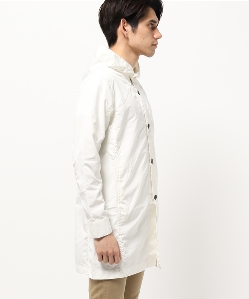 Denime(ドゥニーム)の「POLY/NYLON MODS COAT/ポリエステル・ナイロンモッズコート(モッズコート・メンズ・オリーブ/オフホワイト・MEDIUM/LARGE)」の8枚目の写真