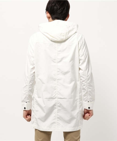 Denime(ドゥニーム)の「POLY/NYLON MODS COAT/ポリエステル・ナイロンモッズコート(モッズコート・メンズ・オリーブ/オフホワイト・MEDIUM/LARGE)」の9枚目の写真