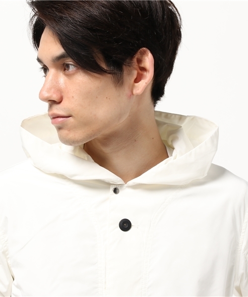 Denime(ドゥニーム)の「POLY/NYLON MODS COAT/ポリエステル・ナイロンモッズコート(モッズコート・メンズ・オリーブ/オフホワイト・MEDIUM/LARGE)」の3枚目の写真