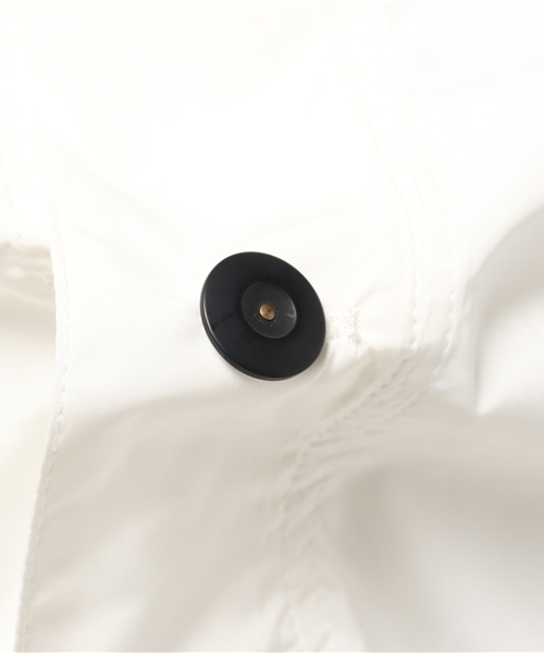 Denime(ドゥニーム)の「POLY/NYLON MODS COAT/ポリエステル・ナイロンモッズコート(モッズコート・メンズ・オリーブ/オフホワイト・MEDIUM/LARGE)」の7枚目の写真