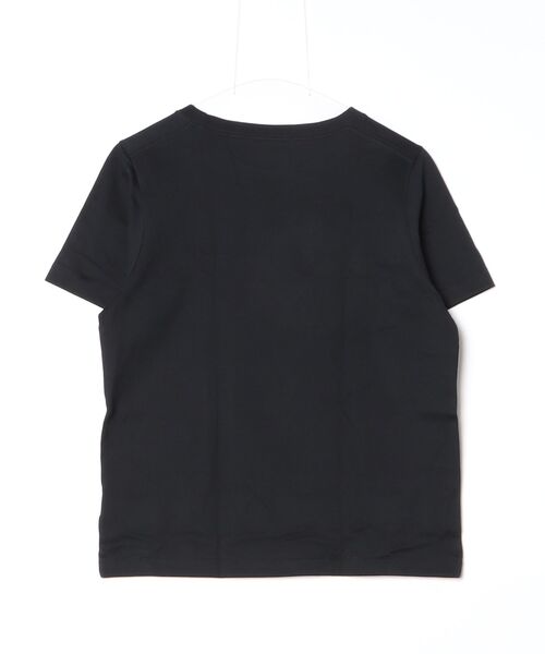 HANES(ヘインズ)の「【Hanes/ヘインズ】レディース Hanes T-SHIRTS KURO for HER クルーネックTシャツ(Tシャツ/カットソー・レディース・ブラック・LARGE/MEDIUM)」の4枚目の写真