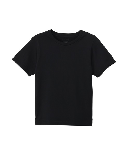 HANES(ヘインズ)の「【Hanes/ヘインズ】レディース Hanes T-SHIRTS KURO for HER クルーネックTシャツ(Tシャツ/カットソー・レディース・ブラック・LARGE/MEDIUM)」の12枚目の写真