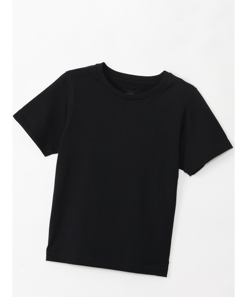 HANES(ヘインズ)の「【Hanes/ヘインズ】レディース Hanes T-SHIRTS KURO for HER クルーネックTシャツ(Tシャツ/カットソー・レディース・ブラック・LARGE/MEDIUM)」の14枚目の写真