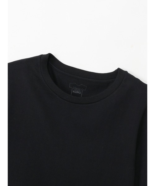 HANES(ヘインズ)の「【Hanes/ヘインズ】レディース Hanes T-SHIRTS KURO for HER クルーネックTシャツ(Tシャツ/カットソー・レディース・ブラック・LARGE/MEDIUM)」の15枚目の写真