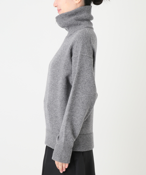 IENA LA BOUCLE(イエナラブークル)の「《追加》IENA LA BOUCLE ZIP プルオーバー(ニット/セーター・レディース・チャコールグレー/ブラック・FREE)」の14枚目の写真