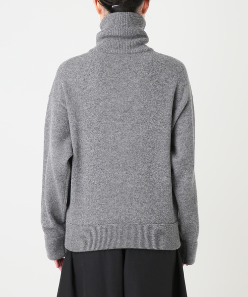 IENA LA BOUCLE(イエナラブークル)の「《追加》IENA LA BOUCLE ZIP プルオーバー(ニット/セーター・レディース・チャコールグレー/ブラック・FREE)」の15枚目の写真