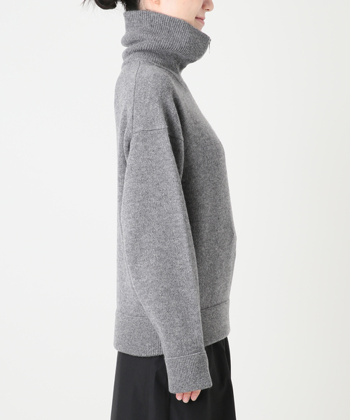 IENA LA BOUCLE(イエナラブークル)の「《追加》IENA LA BOUCLE ZIP プルオーバー(ニット/セーター・レディース・チャコールグレー/ブラック・FREE)」の21枚目の写真